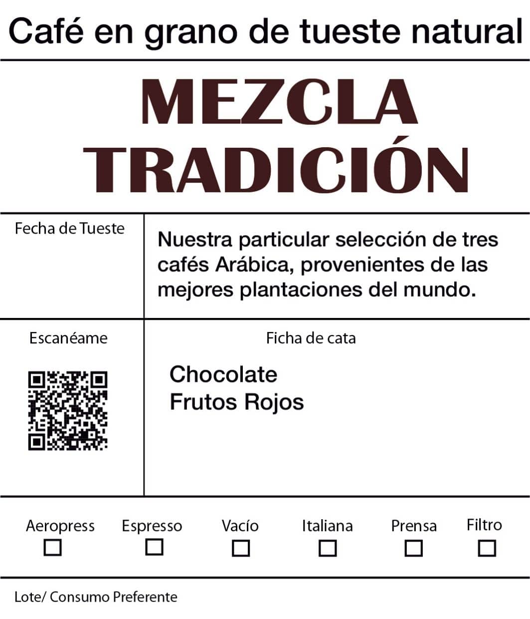 Cafe mezcla