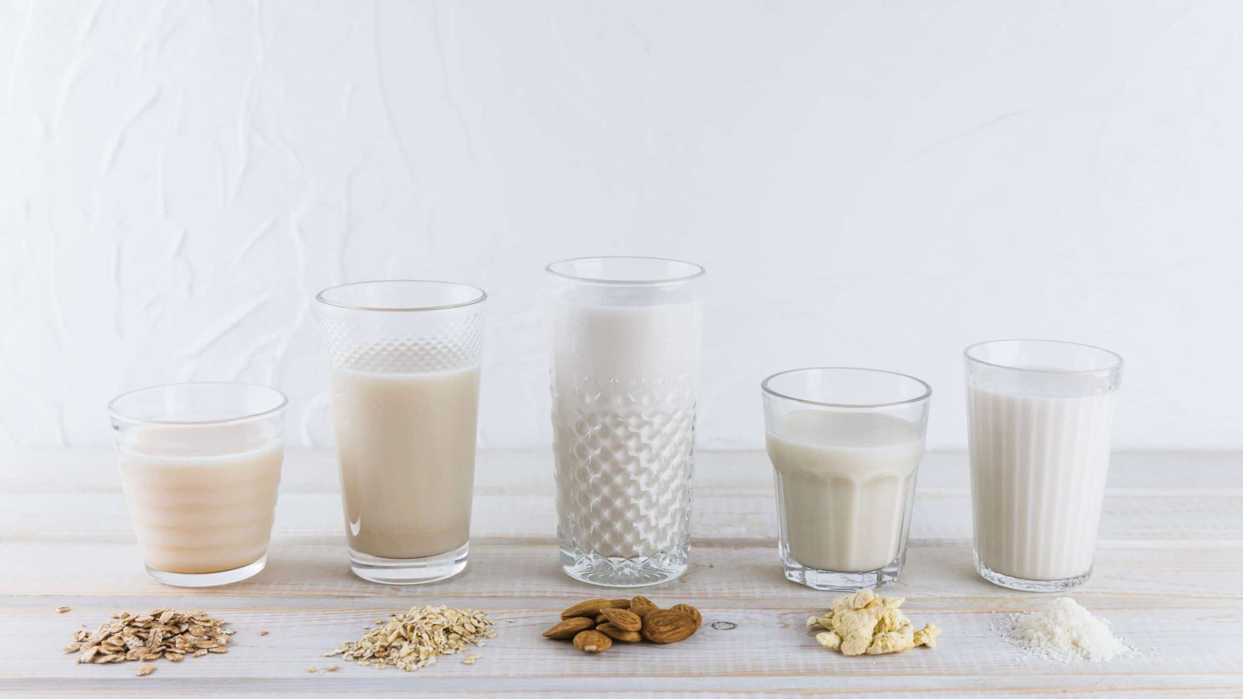 tipos de leche para café
